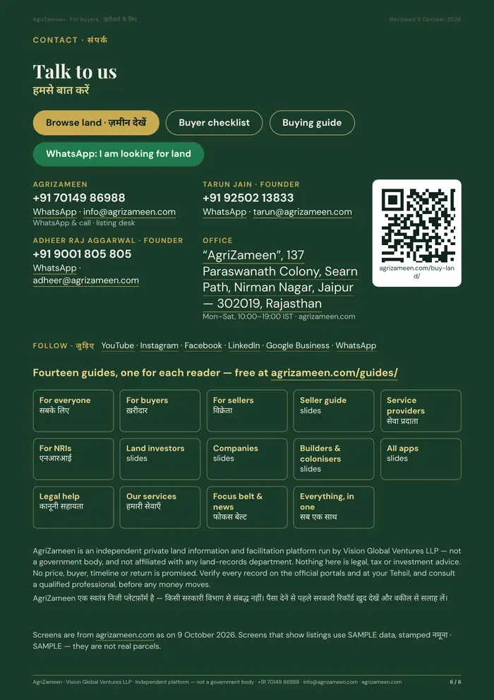 For buyers — page 6 of 6