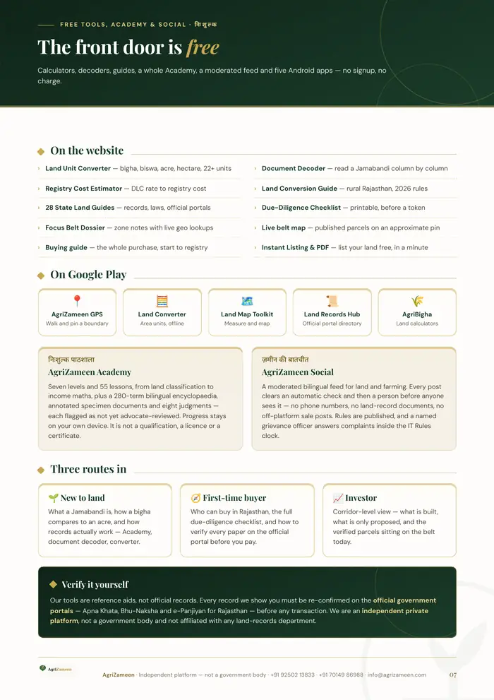 Introduction brochure — page 7 of 8