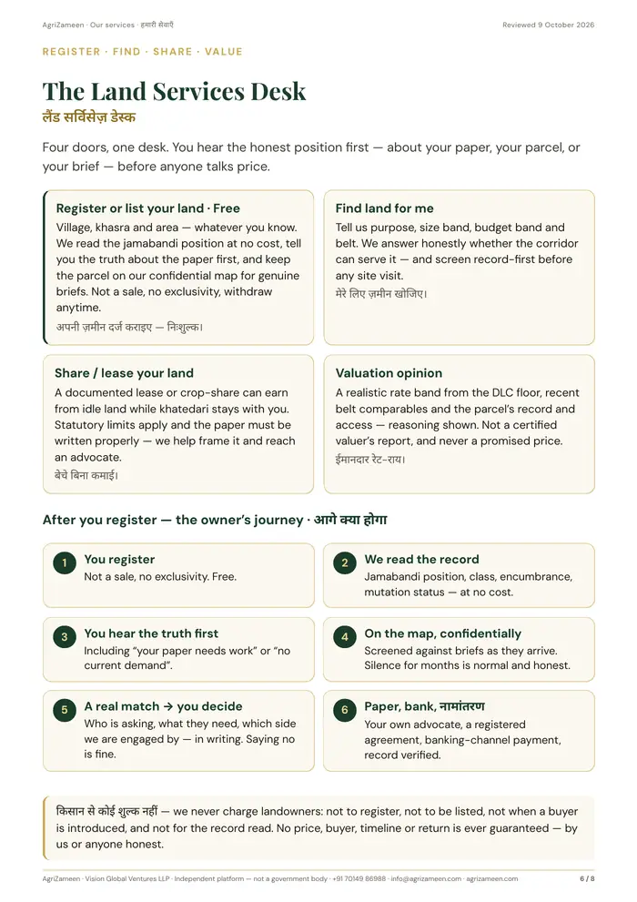 Our services — page 6 of 8
