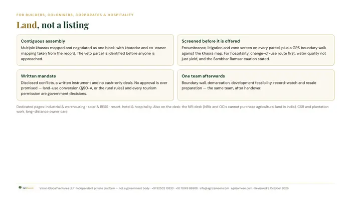 Vision deck — corporate & partner briefing — page 13 of 16