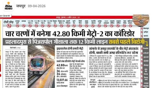 Jaipur Metro Phase-2 (Orange Line)